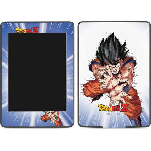 Dragon Ball Z Goku Kamehameha Blast Amazon Kindle Skin
